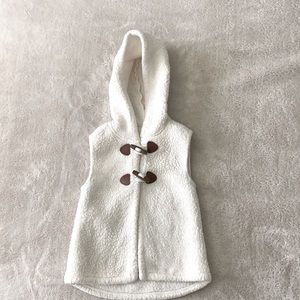 Cozy 3T Hooded Sherpa Vest